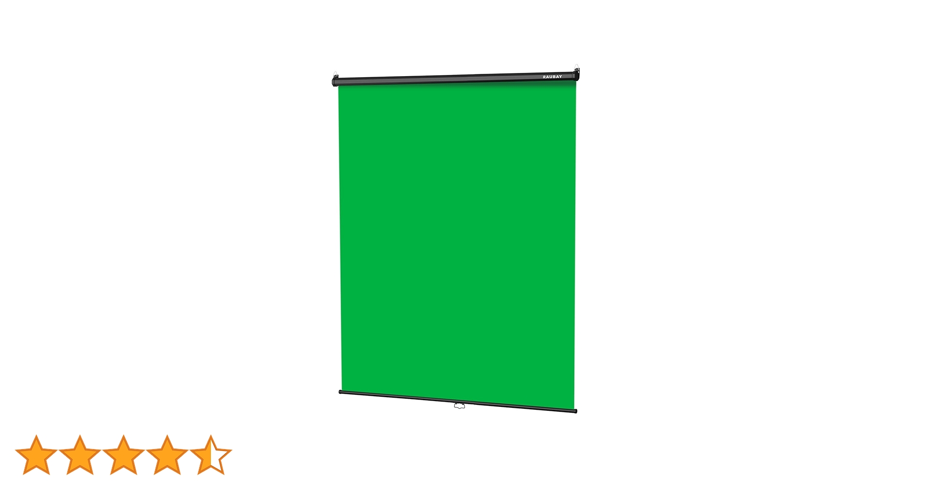 Amazon | RAUBAY 格納式ドロップダウングリーン背景 - 152cm x